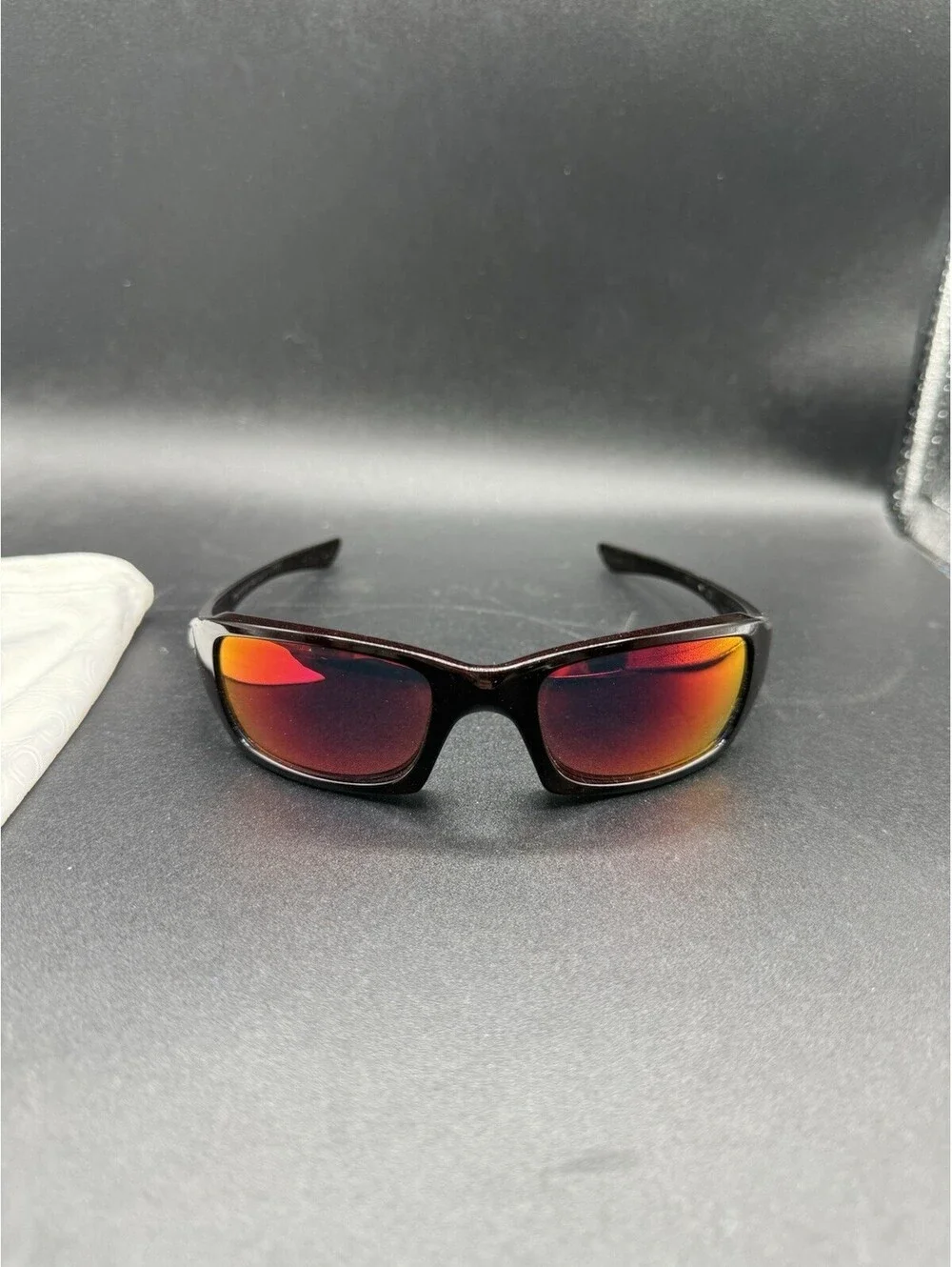 Oakley Fives 3.0 Cinder Red/Ruby Iridium Lenses Gary Scelzi Edition RARE
